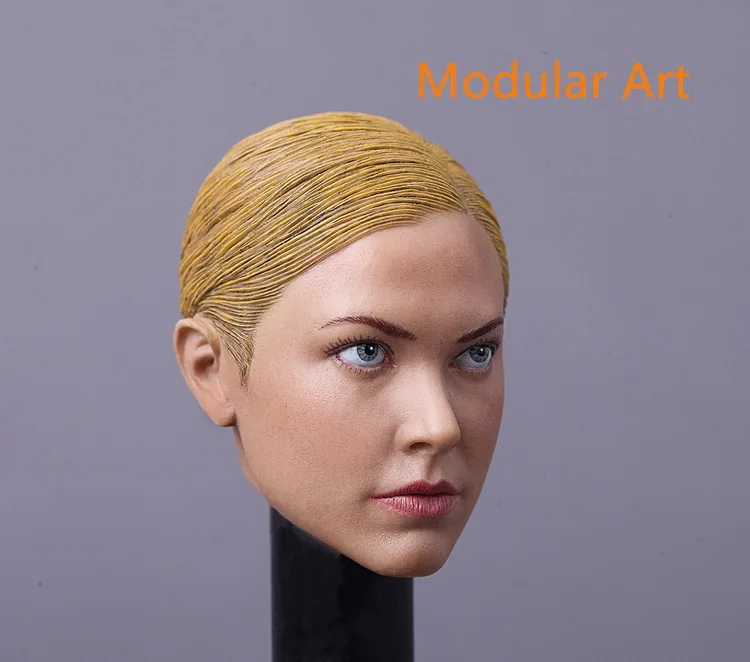 

1:6 scale Female Figure accessories Kristanna Loken Female Terminator T-X head shape carved for 12" Action figure doll