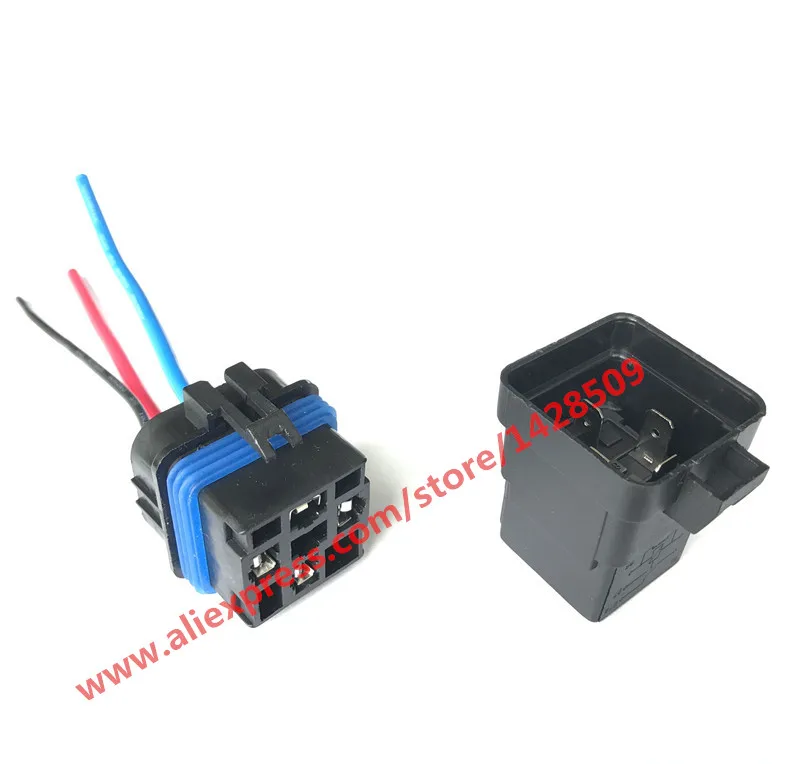 High Quality 4 Pin Automobile Relay 12v 40a With Plug And