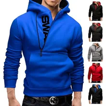 Oversized Mens Slim Fitness Jogging Hooded Sweatshirt Raglan Sleeve Zipper Print Letter Male Hoodie Coats Tops Sportswear M-5XL Oversized Mens Slim Fitness Jogging Hooded Sweatshirt Raglan Sleeve Zipper Print Letter Male Hoodie Coats Tops Sportswear M-5XL