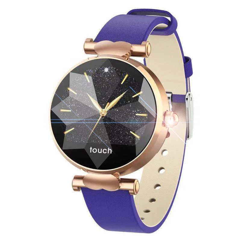 

B80 Women Smart Bracelet Leather strap Smart Watch Fashion IP67 Fitness Tracker Heart Rate Monitor Blood Pressure