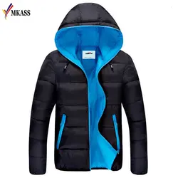 Лидер продаж Мода Повседневное зимняя куртка Для мужчин пальто Удобная Куртка высокого качества 6 цветов плюс Размеры 4xl