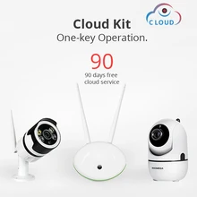 INQMEGA Cloud Storage Wireless IP Camera 720P Kits Home Security Surveillance CCTV Network WIFI CamP2P IR Night Vision System