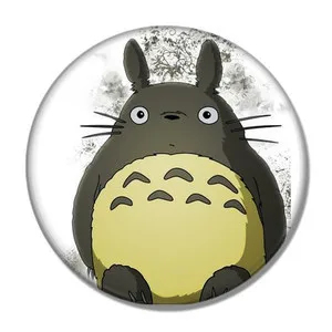 58ミリメートルアニメかわいいとなりのトトロ美しい画像アイコンバックパックピンブローチstemmaバッジファン Aliexpress ジュエリー アクセサリー