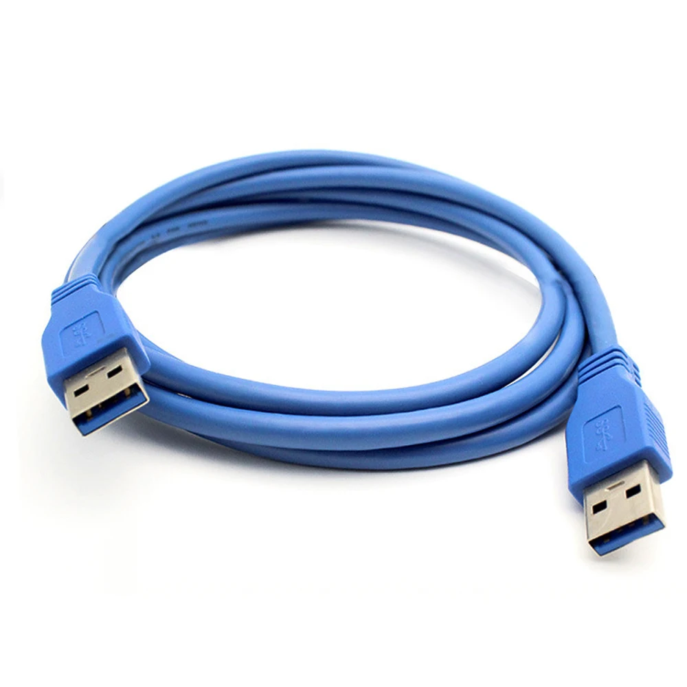 1m 3.28ft USB 3.0 Cable Male To Male USB Extension Cable Super Speed USB 3.0 Extender Data Cabo