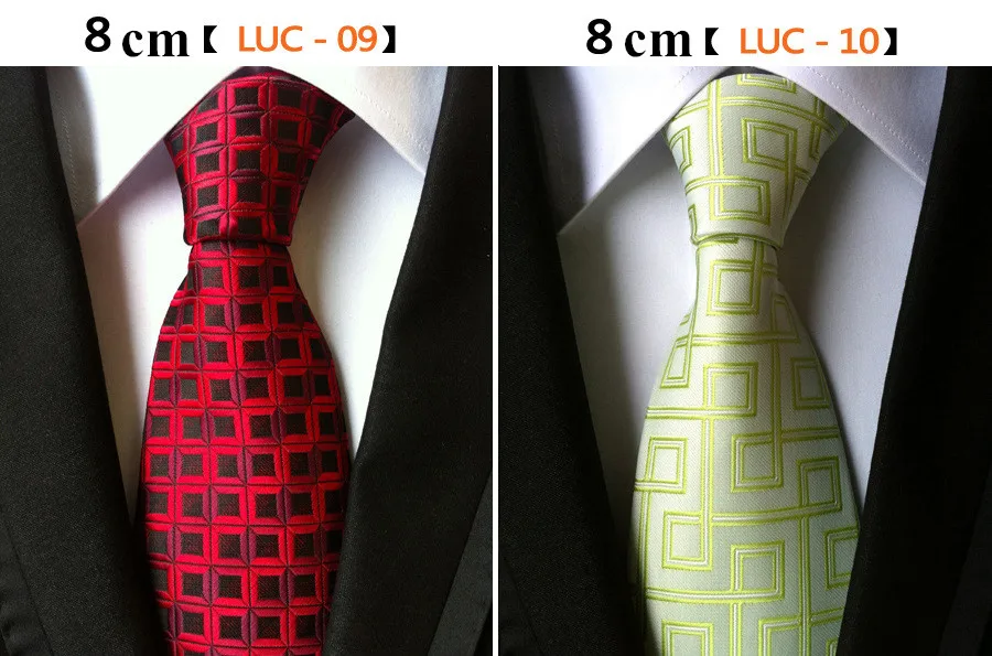 8 см желтый мода Дизайн Для Мужчин's Бизнес исполнительного галстук высокое качество полиэстер шелк высокая-конец Бизнес Банкетный