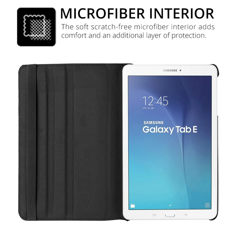 Samsung Galaxy Tab E 9.6 T560 T561 SM-T560 Folding Folio Stand Tablet Case (7)