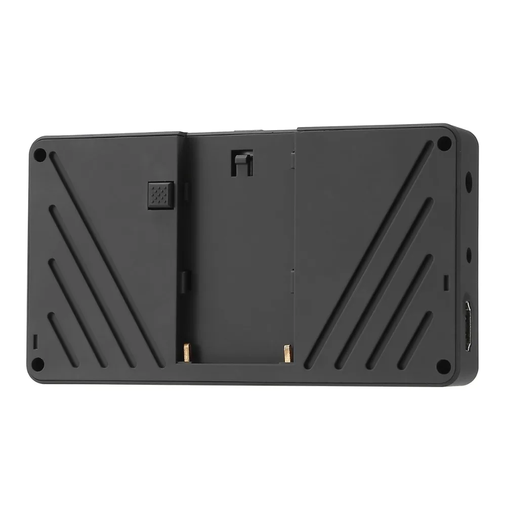 GERGESTS5 5.5 inch 4K Field Video Monitor on Camera Vlogging 1920 x 1080 HDM I 4K Input Comes with Swivel Arm Stand for Sony Canon DSLR, Compatible with DJI Ronin S ZHIYUN Crane 2