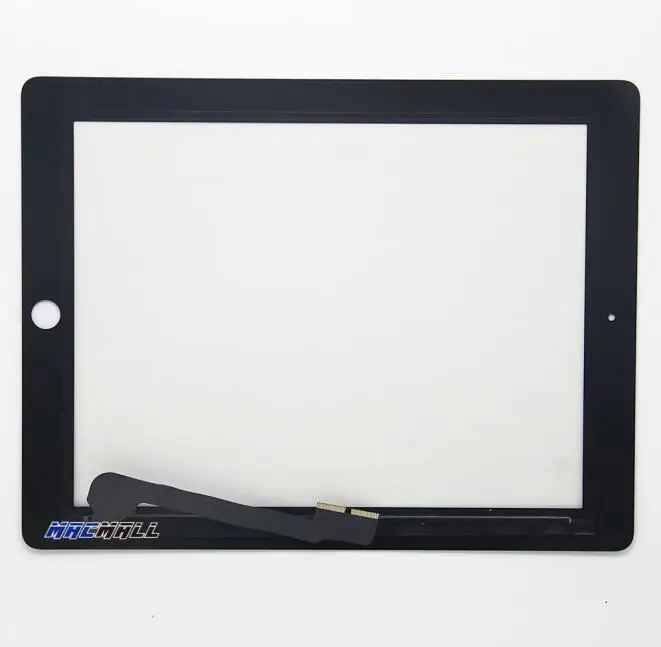 Новинка для iPad 3 A1416 A1430 A1403 для iPad 4 A1458 A1459 A1460 Замена сенсорного экрана дигитайзер без кнопки Home белый черный