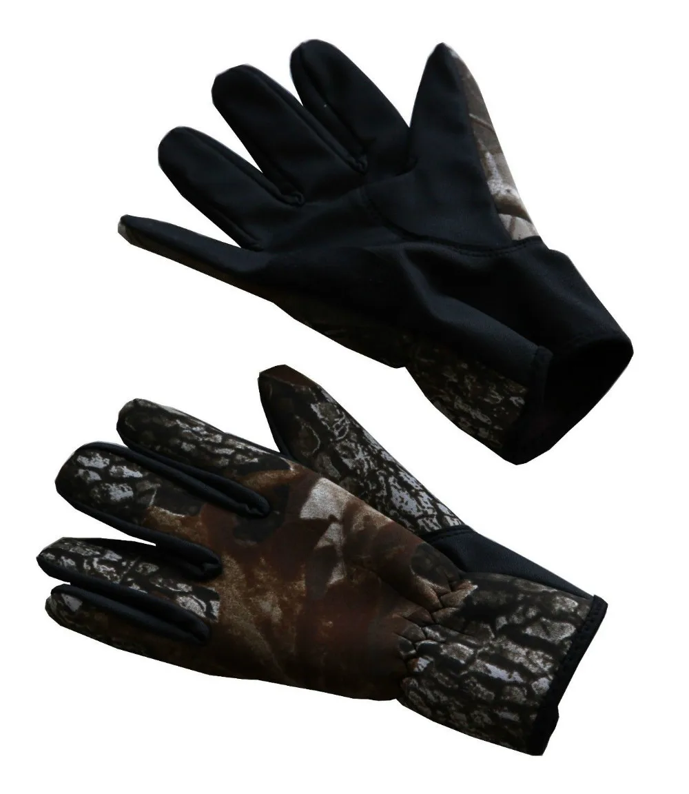 Unisex Camo Hunting Gloves Sport Full Finger NEOPRENE Military Tactical