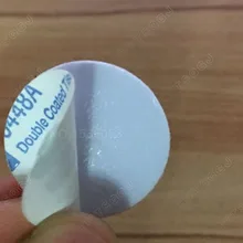 5 шт. 13,56 MHz IC UID меняемые наклейки-монетки, перезаписываемые бирки с 3M клеевой этикеткой RFID Copie