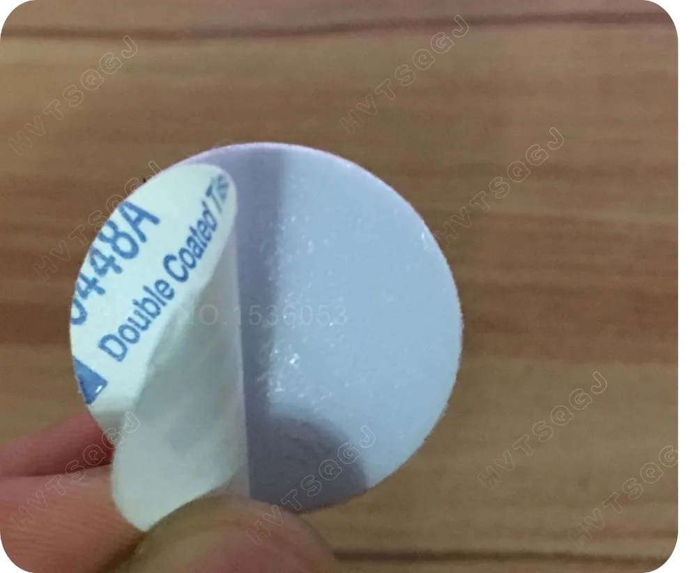 

5pcs 13.56MHz IC UID changable coin stickers tags Rewritable tag with 3M glue Adhesive Label RFID Copie