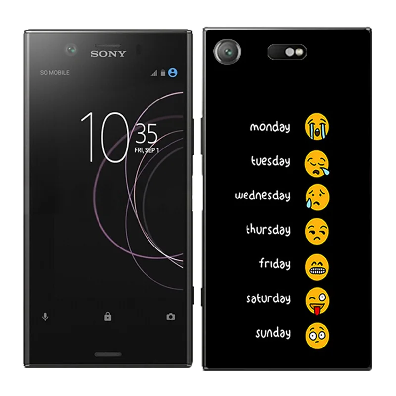 Чехлы для телефонов для Sony Xperia XZ1 компактный чехол слон чехол с рисунком Fundas Мягкий Силиконовый ТПУ чехол ультра тонкие чехлы - Цвет: 04