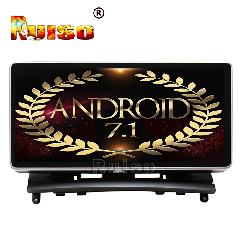 Discount FOR Benz C class C180 C200 C220 C250 C300 C320 CDI C63 2008-2010 Android 7.1 Car DVD player gps audio stereo ips screen Monitor 0