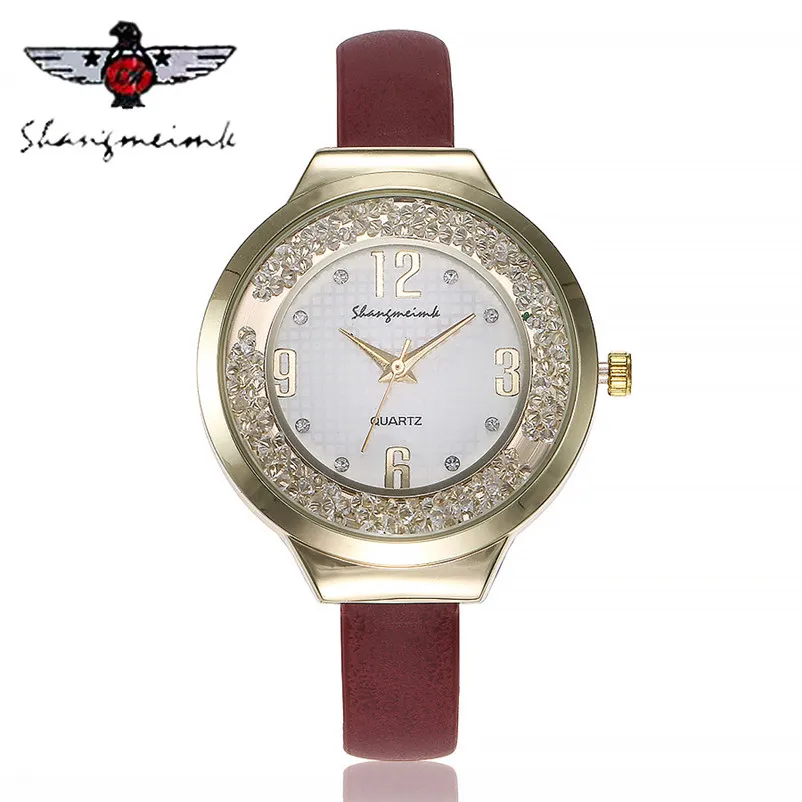 2018 Fashion Luxury women watches bracelet watch ladies leather band Analog Quartz Wrist Watches clock Montre femme J14#N (7)