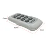 Módulo de interruptor RF de 433MHZ, transmisor de Control remoto, 8 botones, llave inalámbrica Universal, código de aprendizaje para puerta de garaje ► Foto 2/6