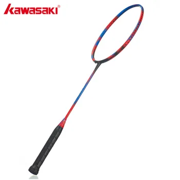 

KAWASAKI Brand Ultralight Badminton Racket 6U Super Light 580 30T Airfoil Frame Graphite Racquet Professional 18-28 LBS