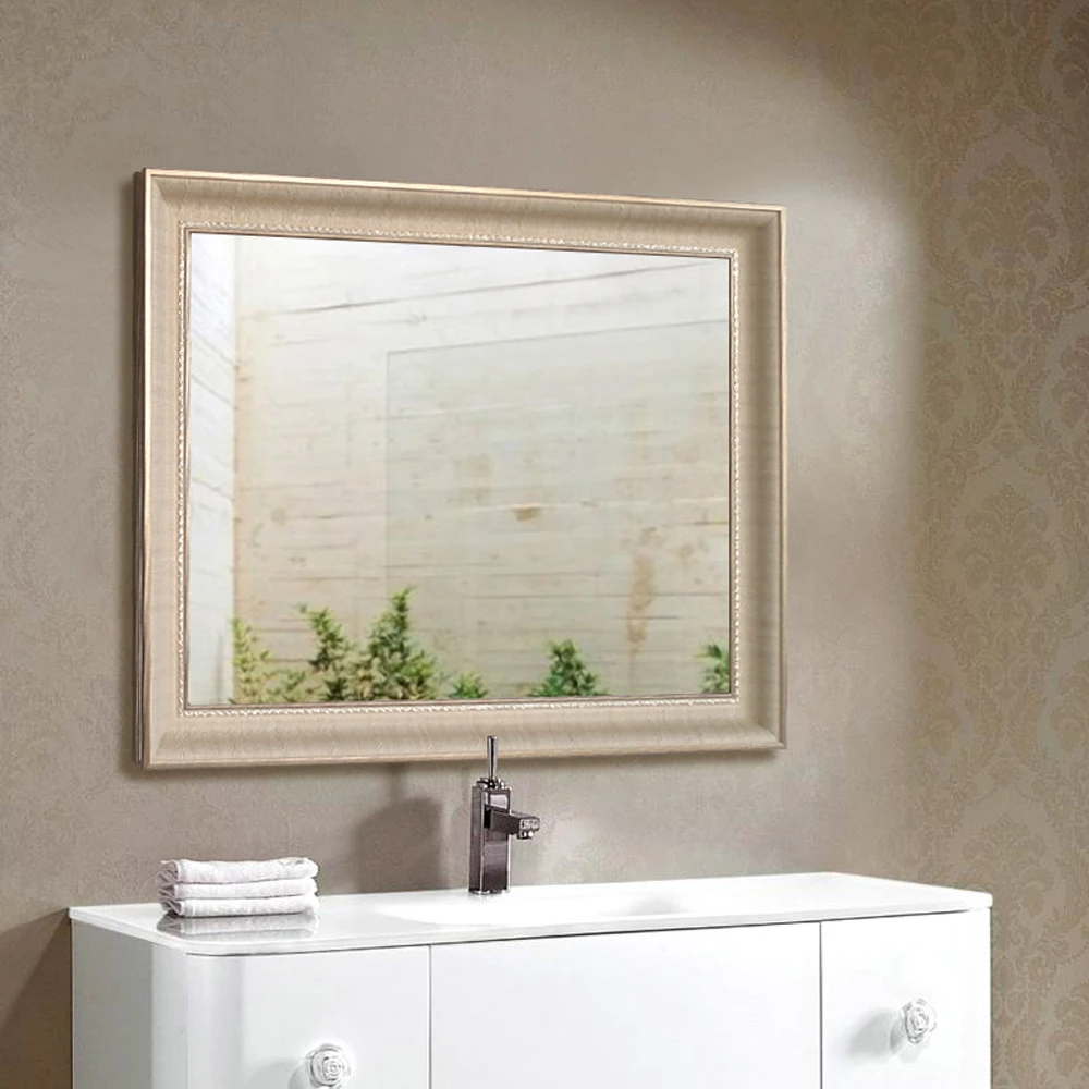 بسيطة مرآة حمام الحائط غرفة نوم المعيشة غرفة المرآة البالونية مطعم فندق مرآة wx8221603