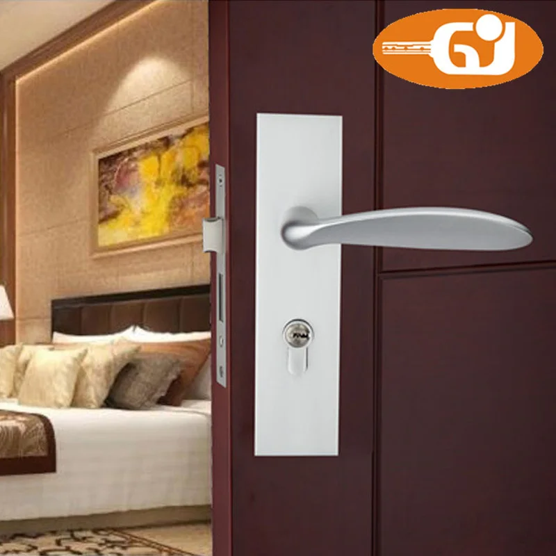 

American standard tubular latch entry aluminum door lock