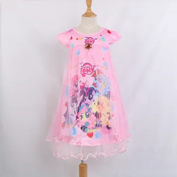 Unicorn Baby Girls Lace Dresses