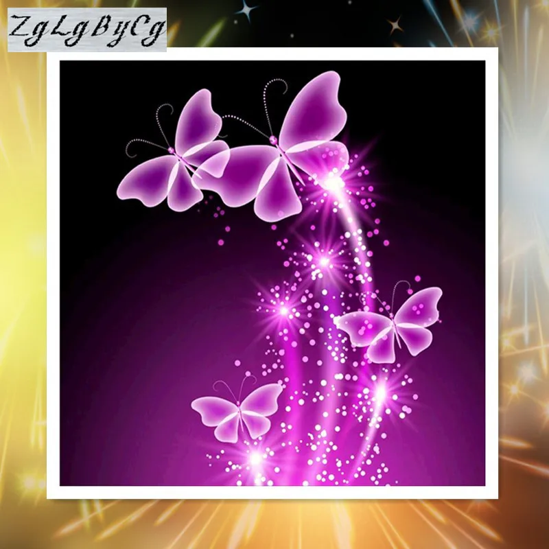 

Diamond Painting Colorful Butterfly Diy Diamond Embroidery Mosaic Handmade Kits Animal Pattern Home Decor 6131