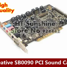 Оригинальная разборка, для звуковой карты Creative Sound Blaster Audigy SB0090 PCI 5,1, работает хорошо