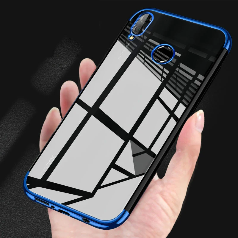 Case For Huawei P Smart 2019 Case Luxury Bumper Clear Transparent TPU
