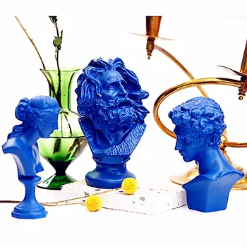 

Voltaire Head Portraits Agrippa Bust La Marseillaise Francois Rude Statue Resin Art Craft Continental Home Decoration L2689