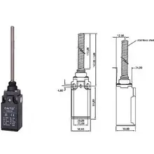 4 шт./лот высокое качество CNTD CLS-181 воблый рычаг Концевой переключатель/микро переключатель Ui 380V Ith 10A, экономичный и пластиковый тип