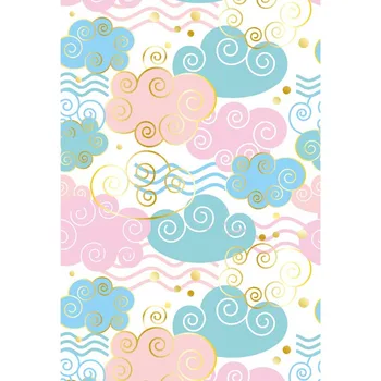 

5X7ft Vinyl colorful clouds computer print photography backdrop newborn baby party photo background for photo studio