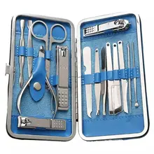 15 шт./компл. профессиональные кусачки для маникюра Комплект практичный Маникюр Nail Art Инструмент для удаления омертвевшей кожи резак щипцы клиппер резочный набор