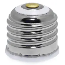 Нет 10 шт. в лоте; E26/E27 для E12 адаптер-средний винт(E26/E27) Канделябры Винт(E12) переходник адаптер конвертер