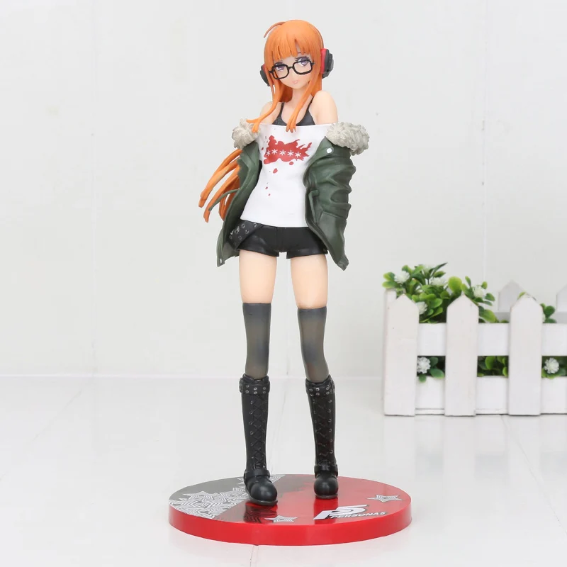 20 см Популярная игра P5 Persona 5 футаба Сакура масштаб 1/7 ПВХ фигурка Коллекционная