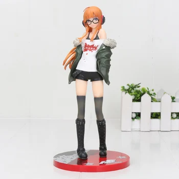 

20cm Hot Game P5 Persona 5 Futaba Sakura 1/7 Scale PVC Figure Collectible Model Toy