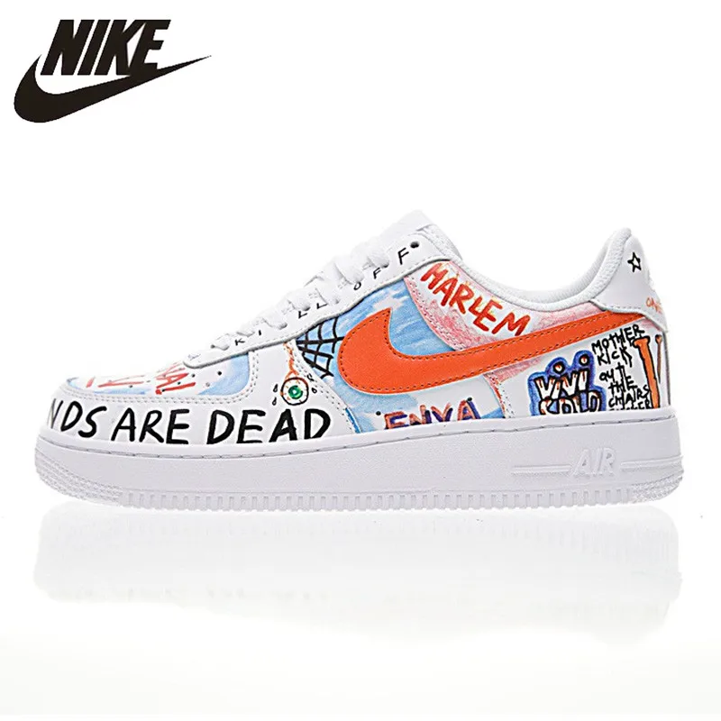 

NIKE AIR FORCE 1 LOW Men and Women Skateboarding Shoes ,White,Abrasion Resistant Non-slip Waterproof Packaged 923088 100