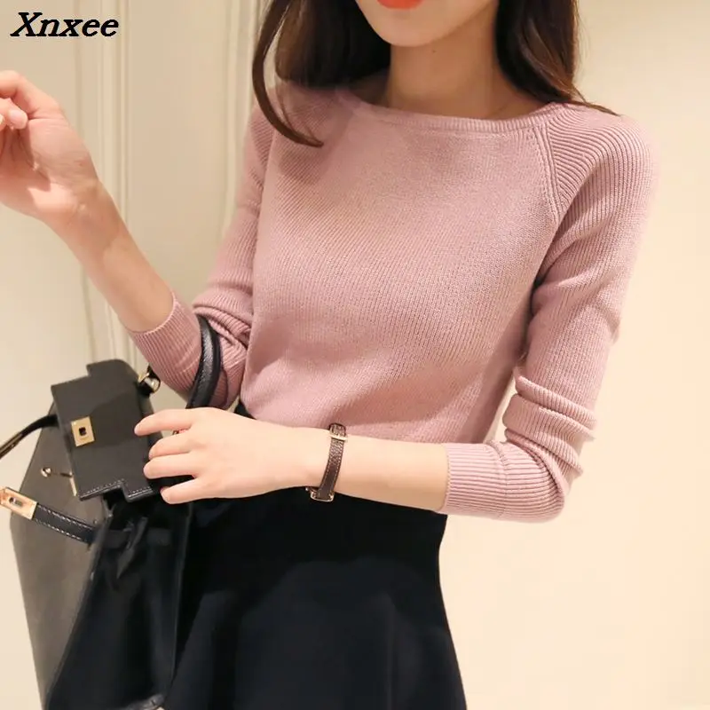 2018 Autumn spring cashmere sweater women fashion sexy big o-neck women sweaters and pullover warm Long sleeve Knitted OH100 2018 Autumn spring cashmere sweater women fashion sexy big o-neck women sweaters and pullover warm Long sleeve Knitted OH100