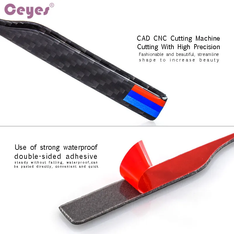 Carbon Fiber Rearview Mirror Sticker (17)