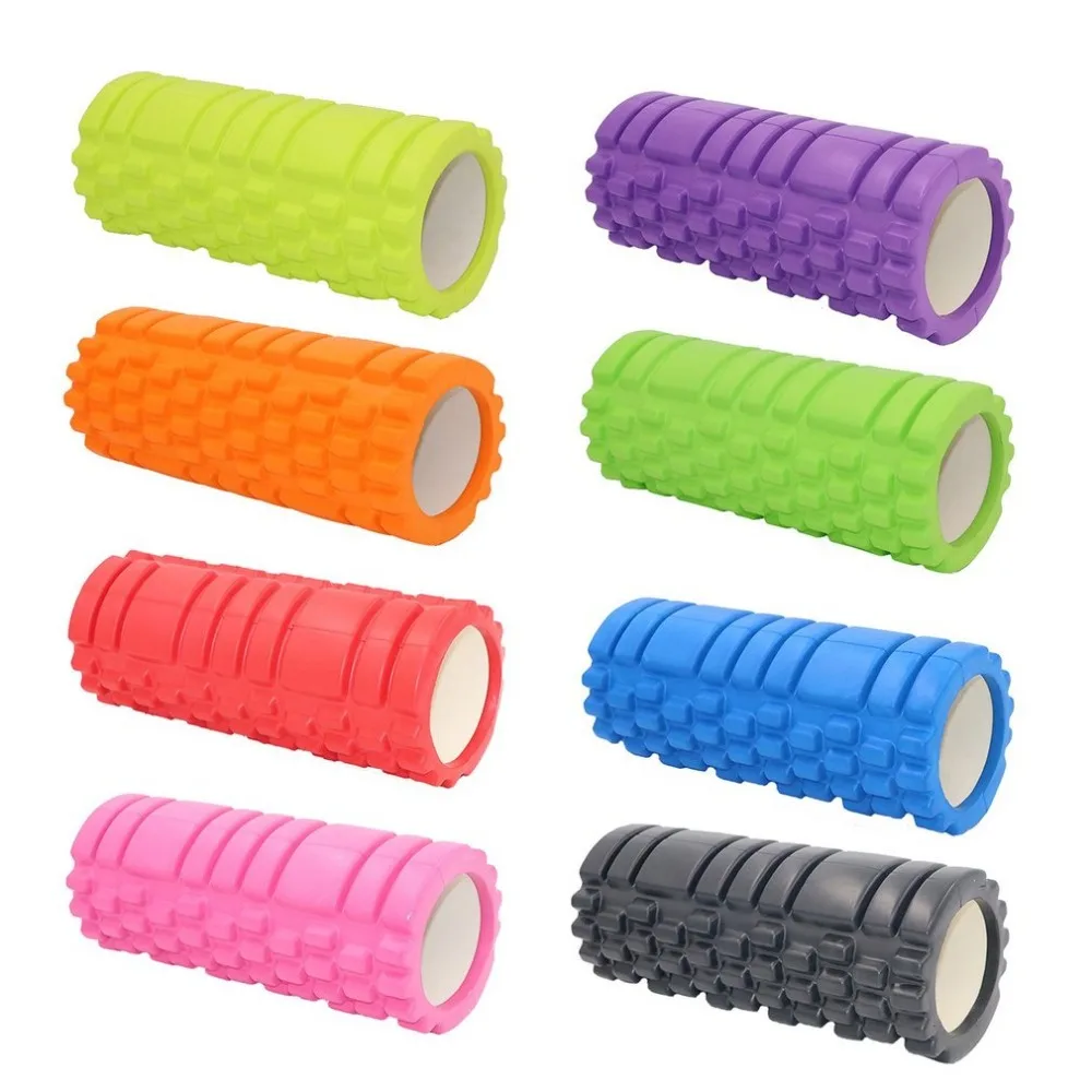 

33cm EVA Hollow Wolf Shaped Yoga Column Hollow Foam Axle Balance Bar Pilates Yoga Column Sports Yoga Massage Stick