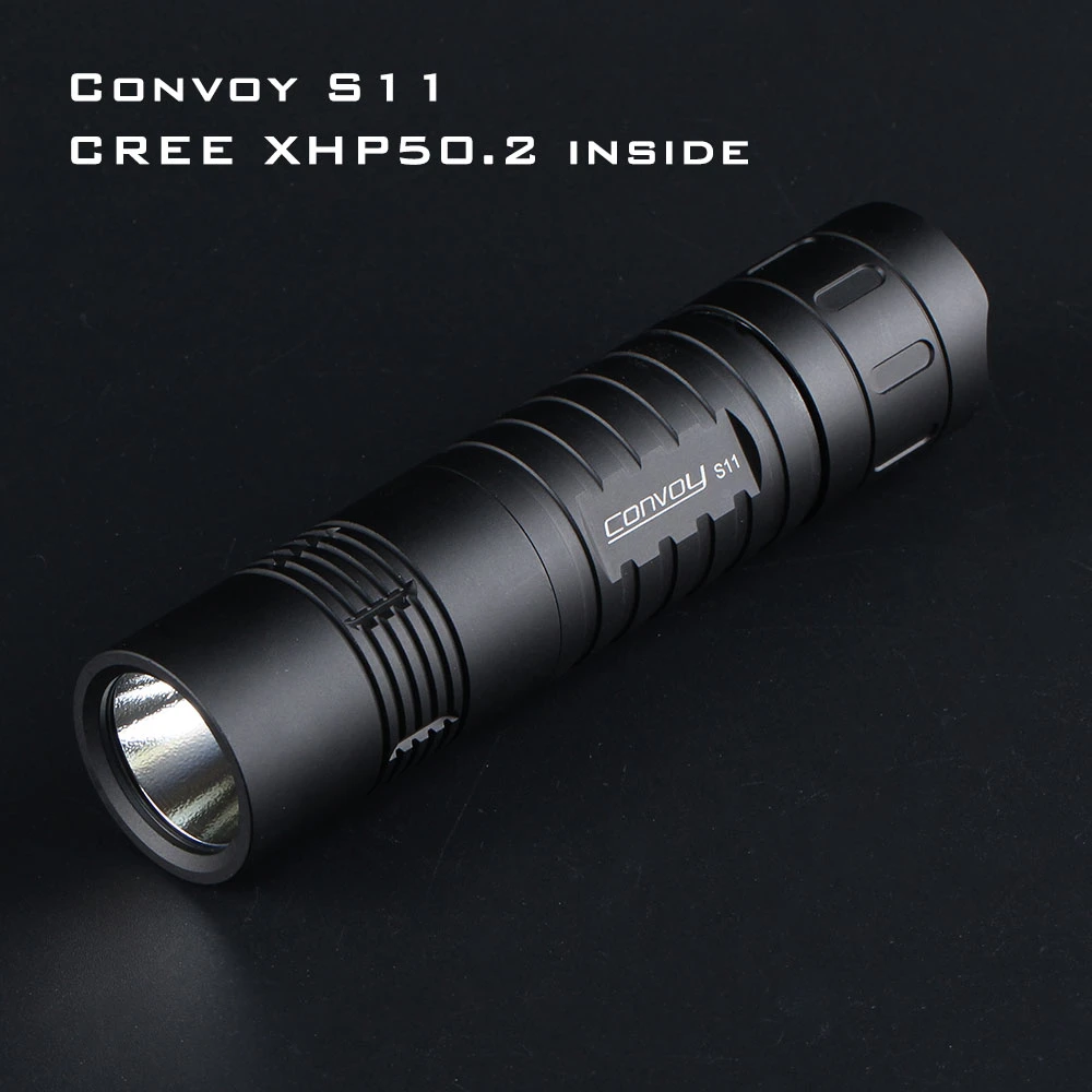 Convoy S11 with XHP50.2 / SST40 SFT40 LED, 26650 flashlight,torch light led rechargeable flashlights