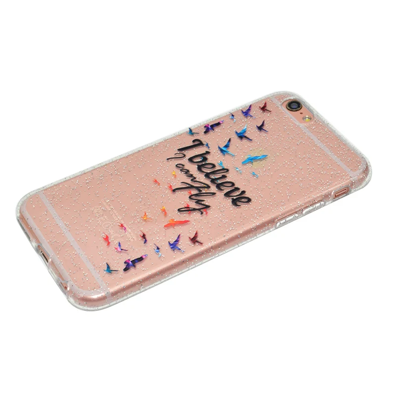 cute cartoon glitter silicone case iphone 5 6 s 7 plus (19)