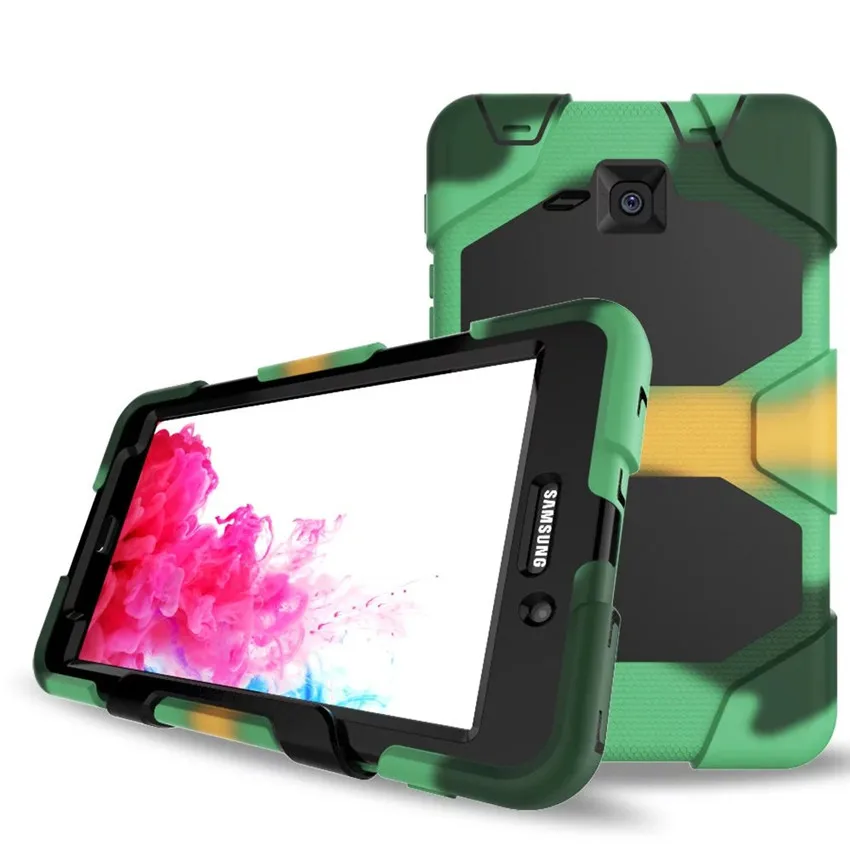 Для Samsung Galaxy Tab A 7,0 чехол для SM-T280 T285 для тяжелых условий эксплуатации противоударный чехол для тяжелых условий эксплуатации от смешанного воздействия ударопрочный защитный чехол Крышка