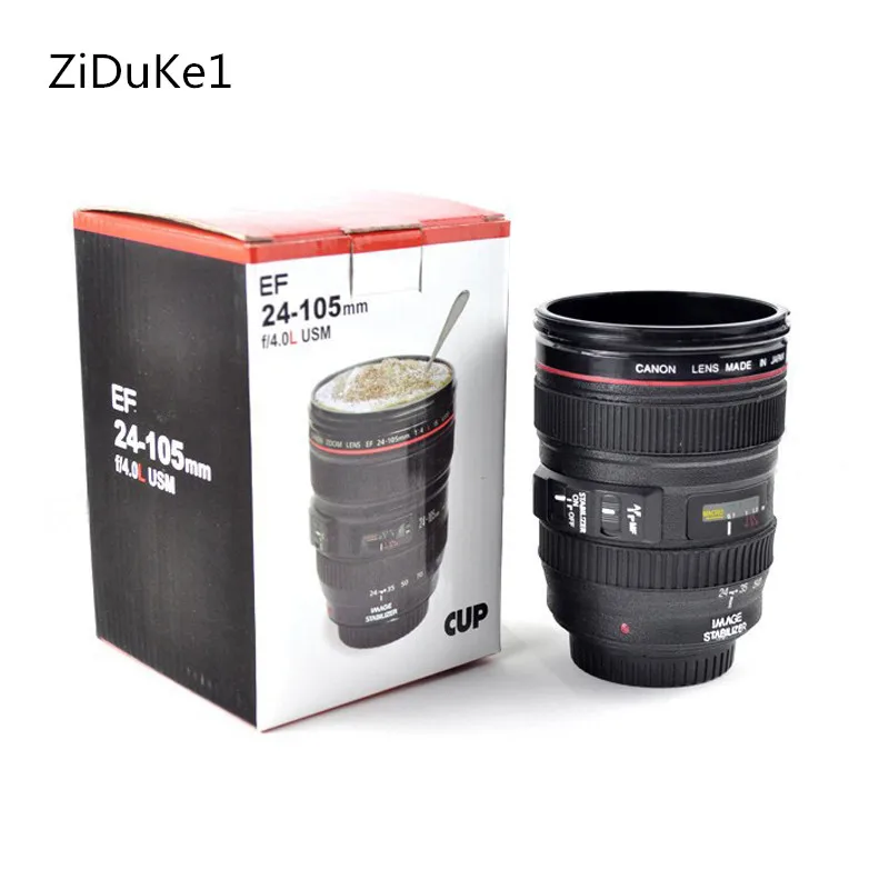 

Camera Lens Mugs Plastic Coffee Tea Cup Creative Cups Home Kitchen Dining & Bar Tableware Drinkware Accessoires