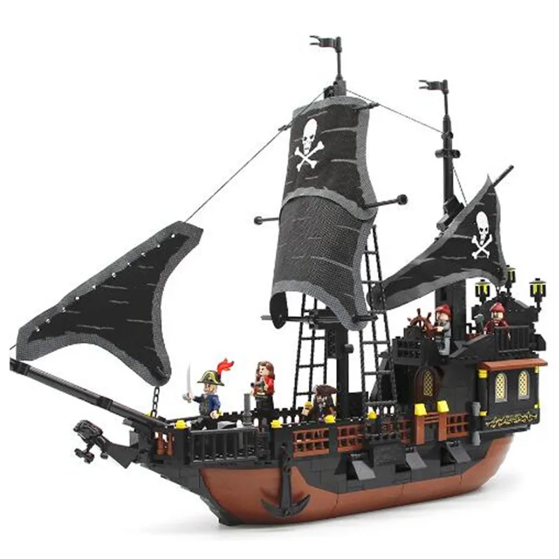 

652pcs Legoings The Caribbean Series Of Black Pearls Building Blocks Toy Kit DIY Educational Children Birthday Gifts