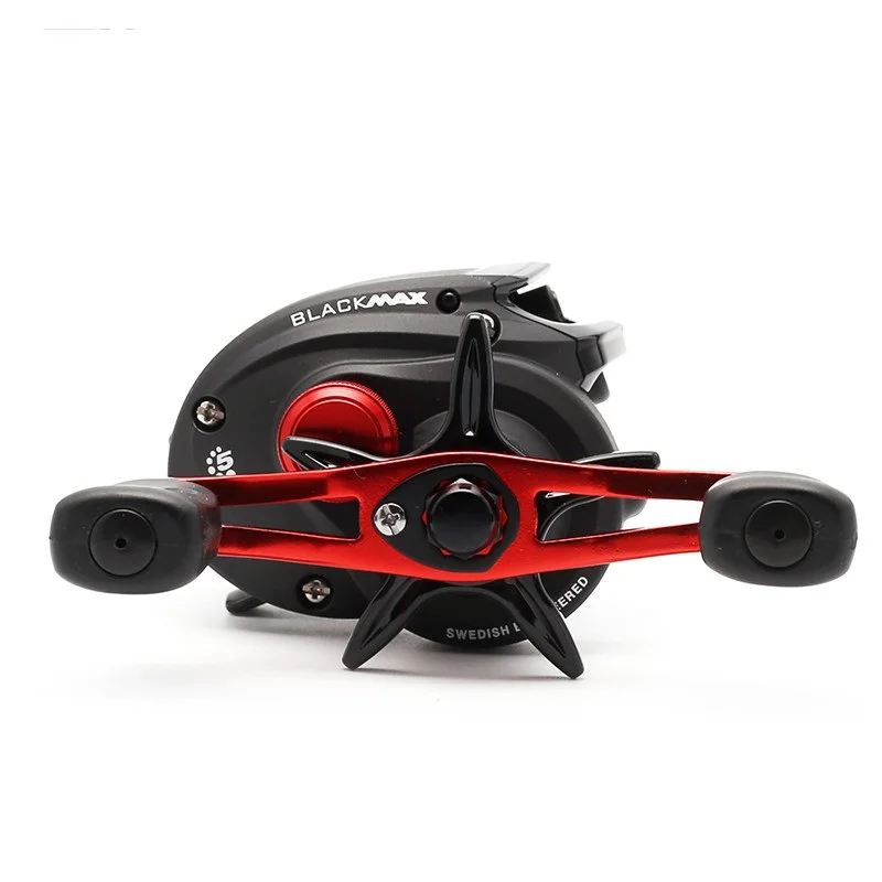 Hot Sale Winter Fishing Reel Abu Garcia Baitcasting Black Water Drop Wheel Right Hand Trolling Reels 4+1BB 6.4:1