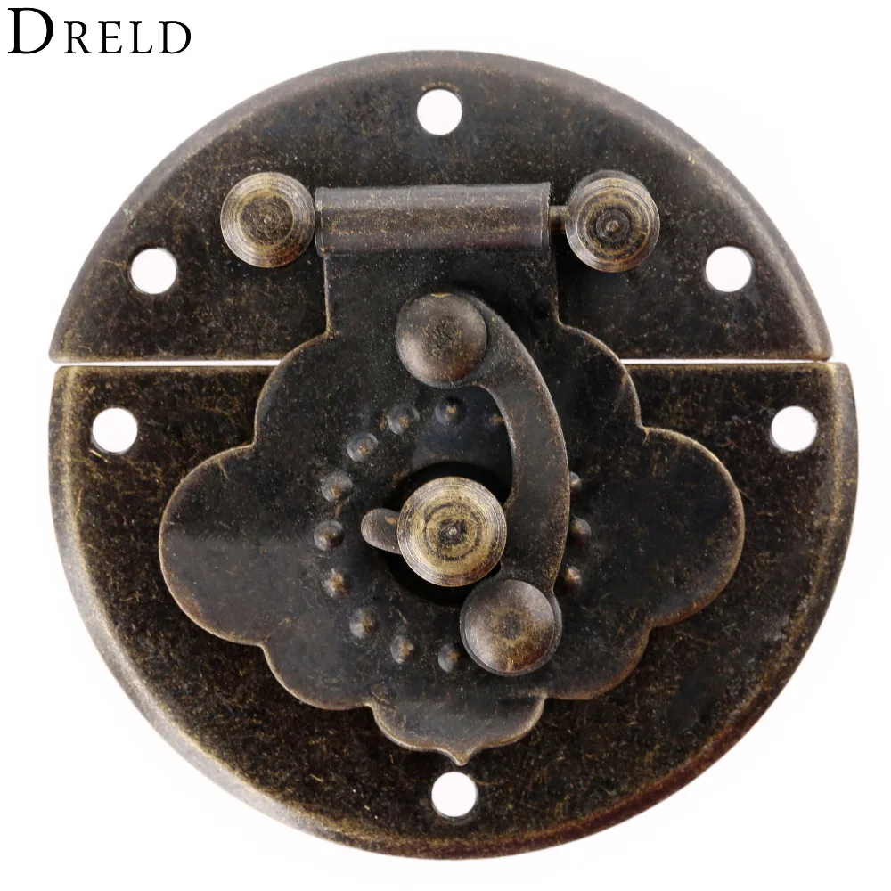 Antique Box Latches Decorative Drawer Hasp Jewelry Wooden Box Suitcase