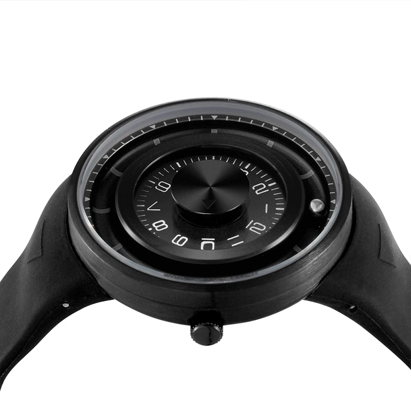 Erkek kol saati наручные часы с магнитным шаром для мужчин s часы лучший бренд класса люкс силиконовые водонепроницаемые спортивные повседневные кварцевые часы для мужчин