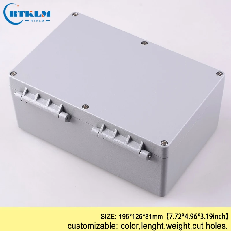 Aluminum PCB Waterproof Instrument Box Enclosure DIY Electronic Project Case