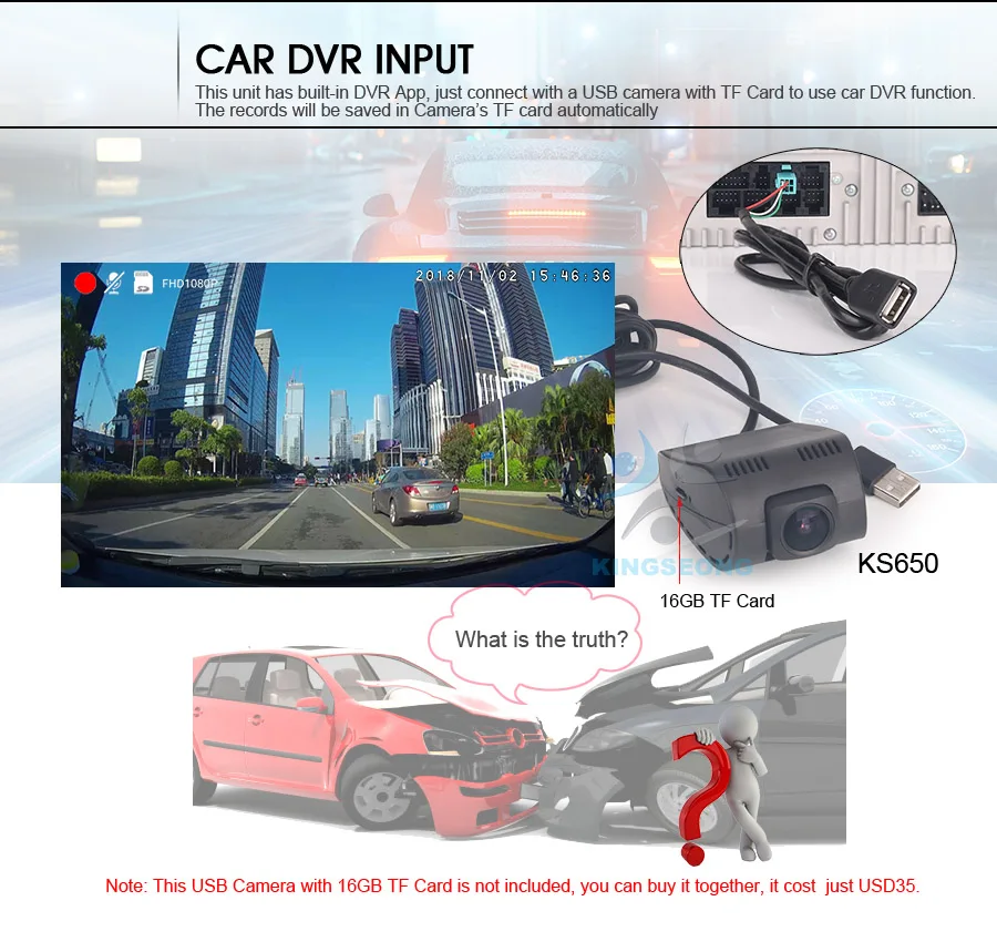 Top 8" Android 8.1 Autoradio Sat Nav DAB+ DVD Radio GPS OBD Car Multimedia Player for VW Passat Golf Polo V 6R Scirocco Skoda Seat 15