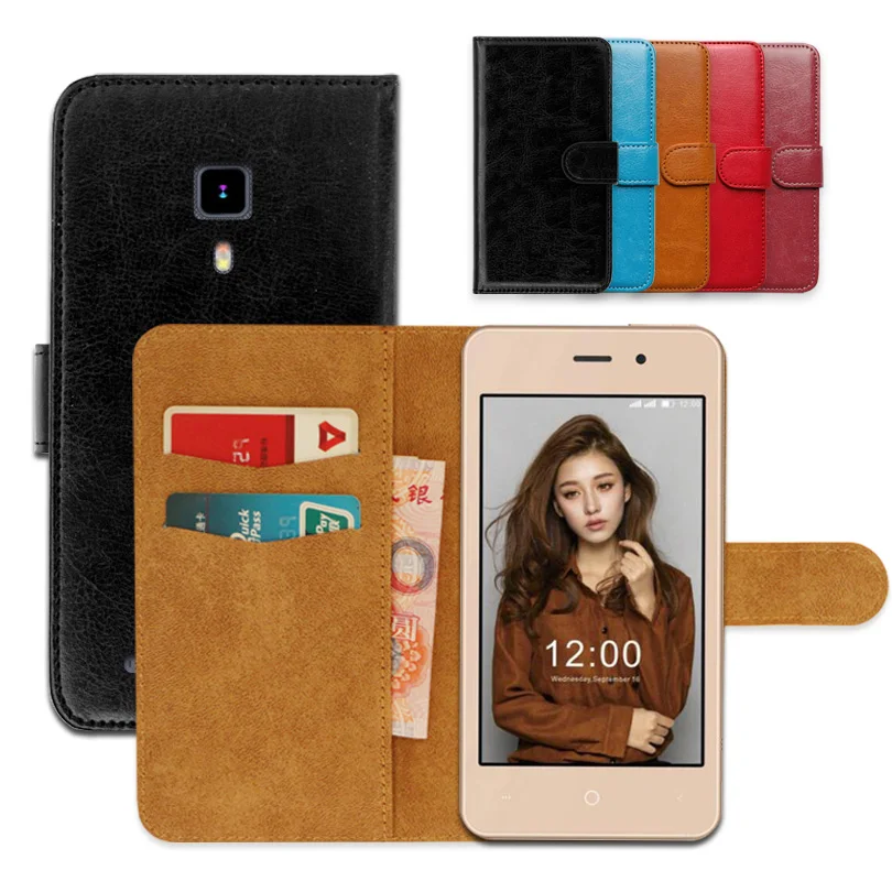 

Luxury PU Leather Exclusive Slip-resistant Flip wallet case for Leagoo Z1c