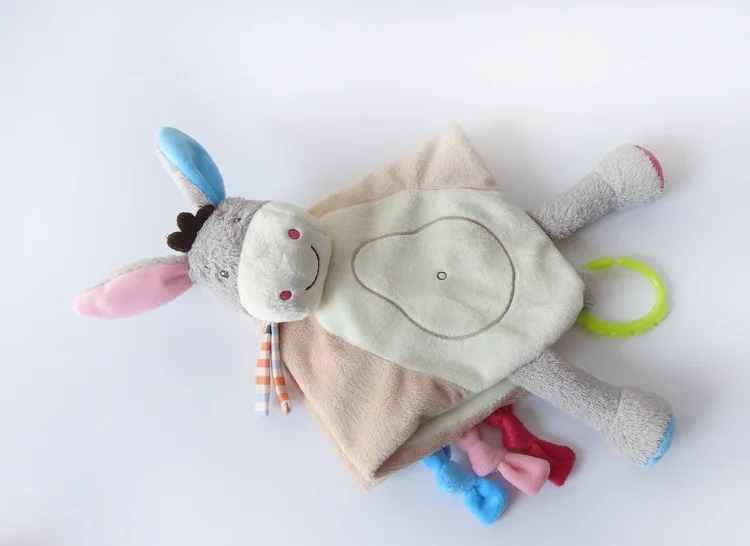 JJOVCE-Baby-Toys-Teether-Scarf-Handkerchief-Soothe-Towel-Rattles-Gift-Owl-Bee-Bear-Soothing-Towels-for-Baby-Sensory-Development-05