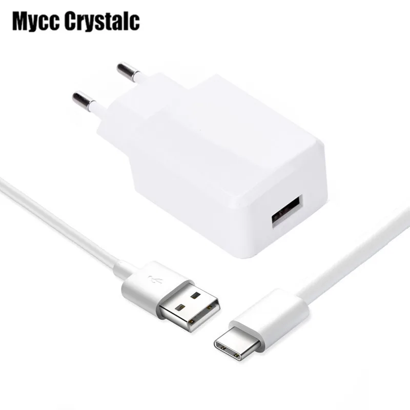 USB Type C Wall Charger Adapter+ USB Type C Cable for ZTE Axon 7 7S Max V7 Max Meizu Pro 5 6 6s